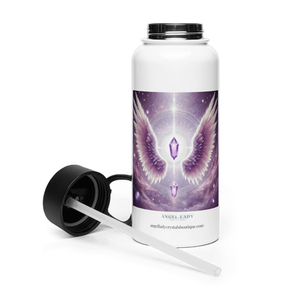 Angelic Communication Water Bottle | 32 oz Insulated Steel