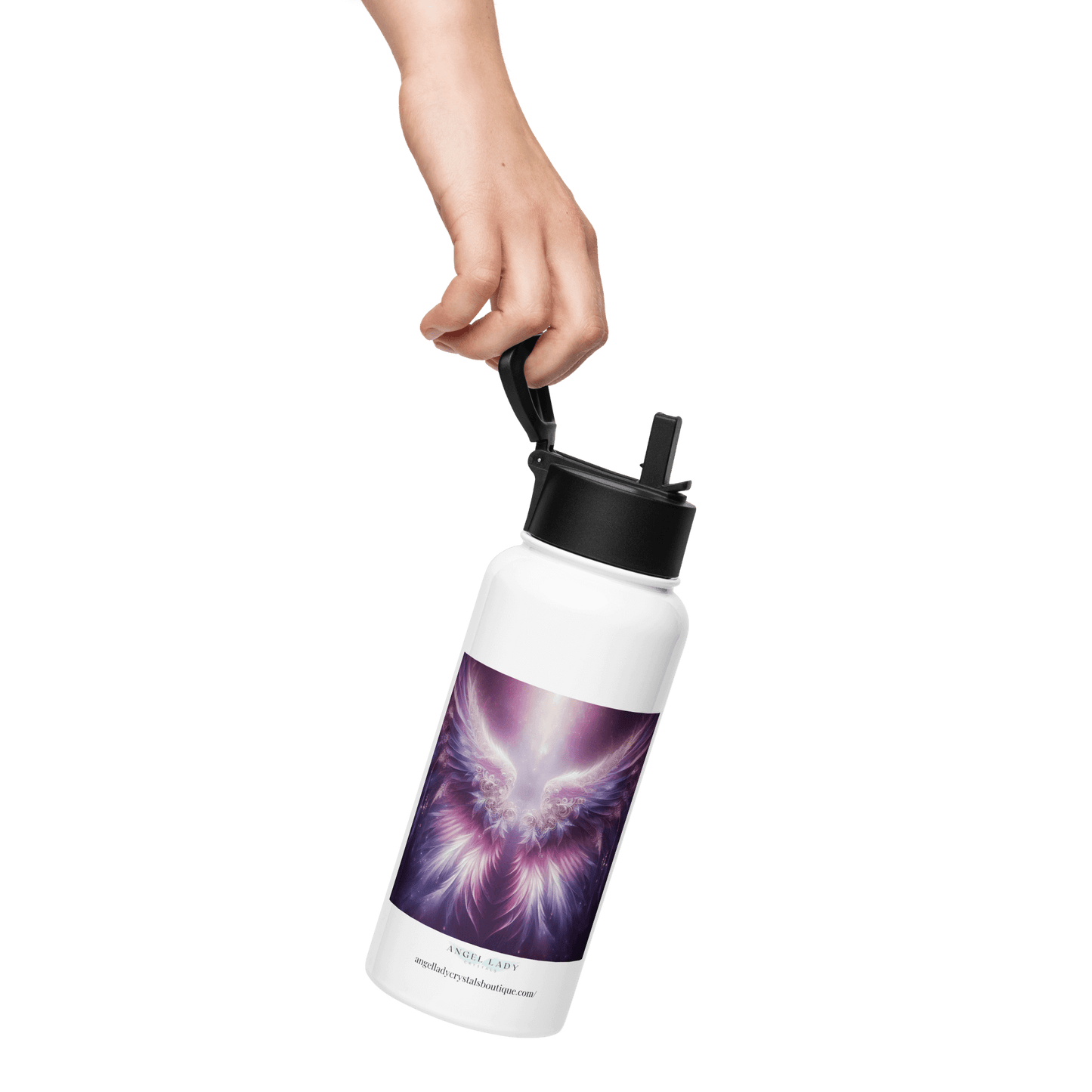 Guardian Angel Protection Water Bottle | 32 oz Insulated Steel