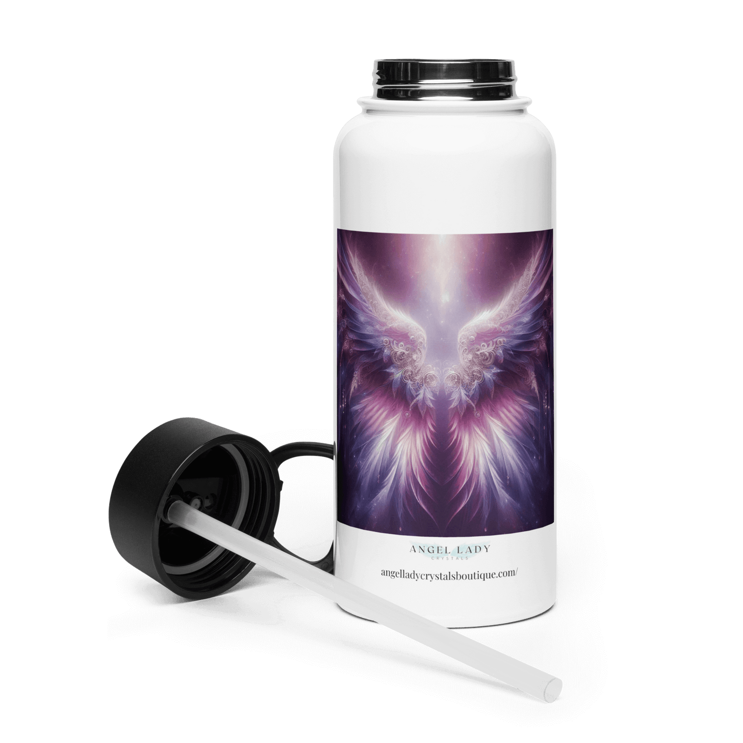 Guardian Angel Protection Water Bottle | 32 oz Insulated Steel