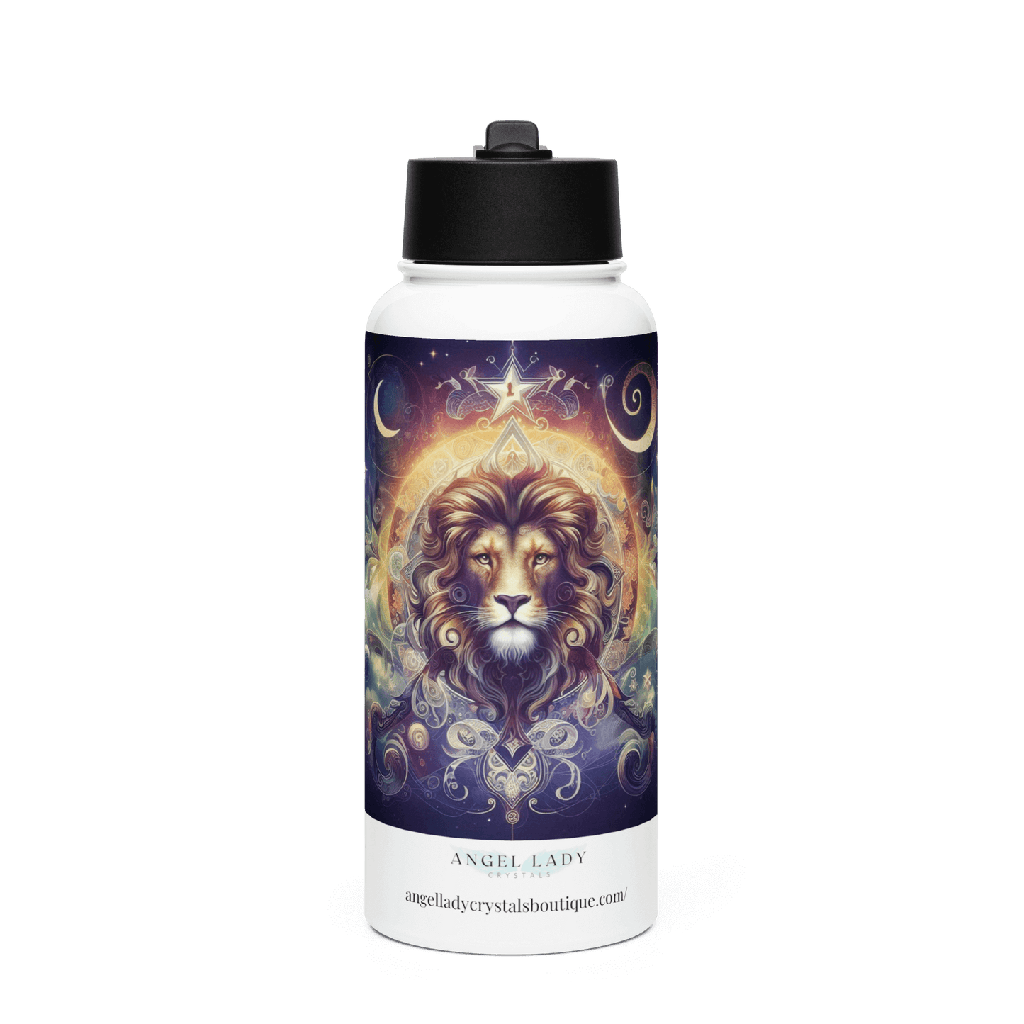 Leo Zodiac Water Bottle | 32 oz Insulated Steel