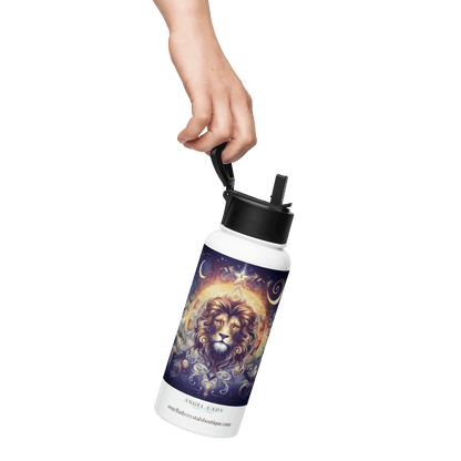 Leo Zodiac Water Bottle | 32 oz Insulated Steel