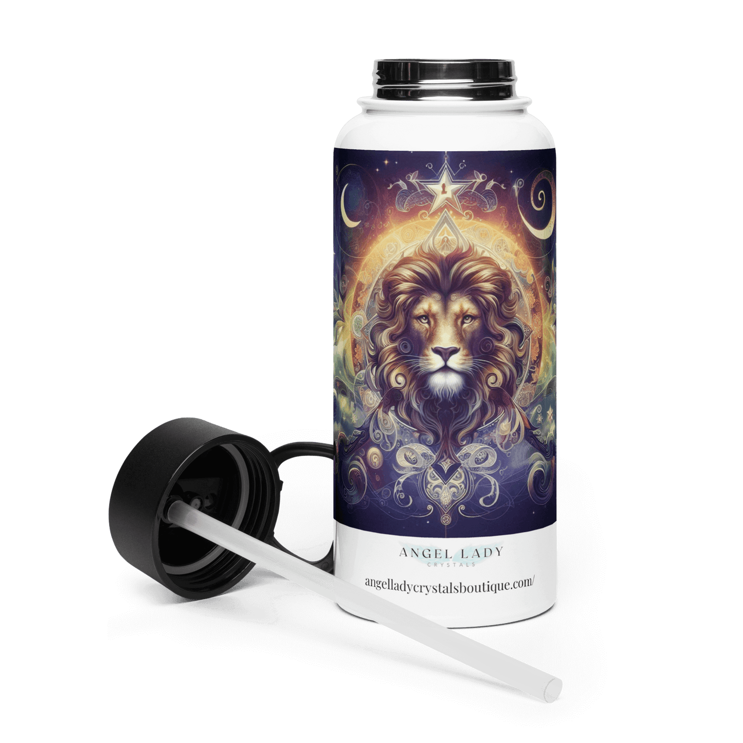 Leo Zodiac Water Bottle | 32 oz Insulated Steel