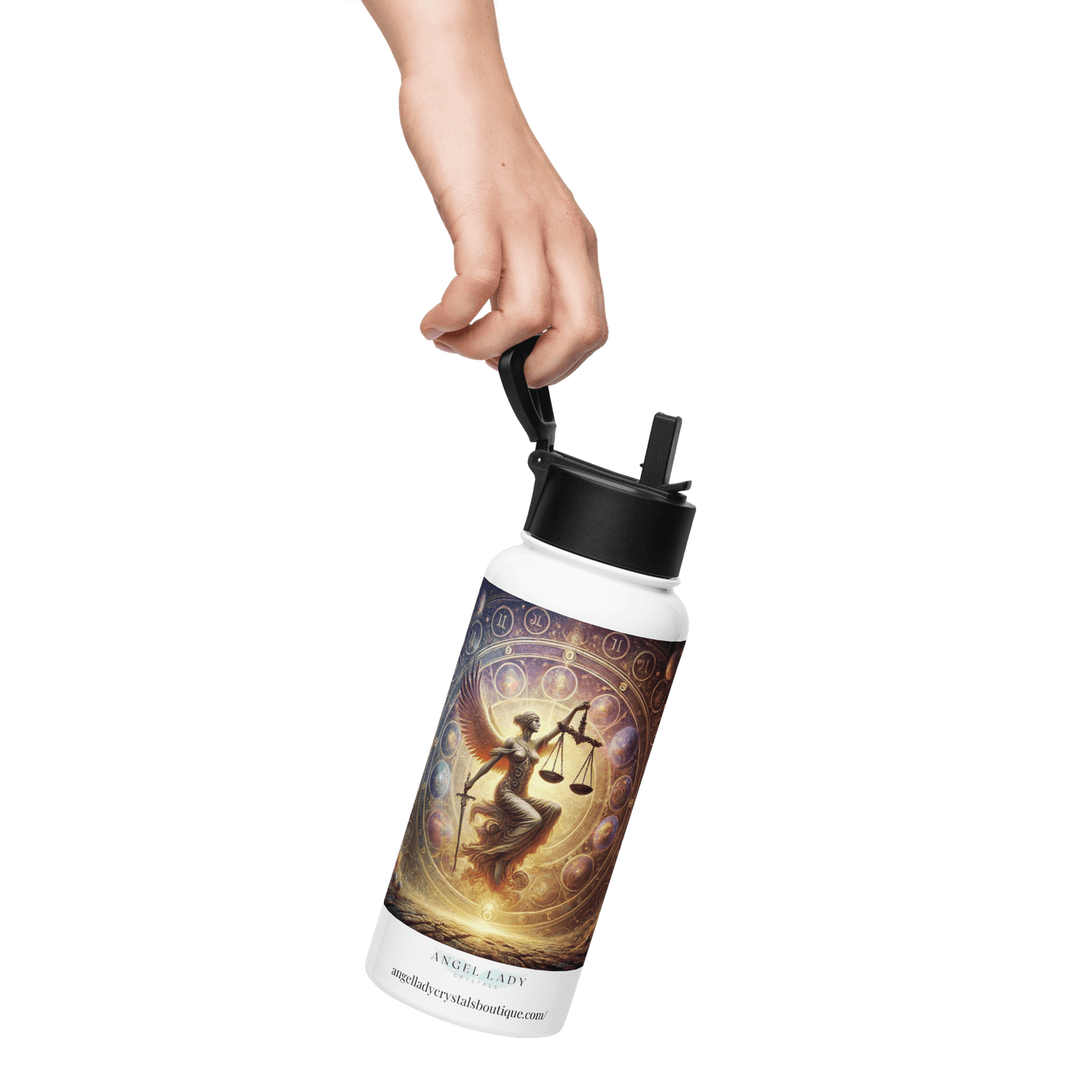 Libra Zodiac Water Bottle | 32 oz Insulated Steel