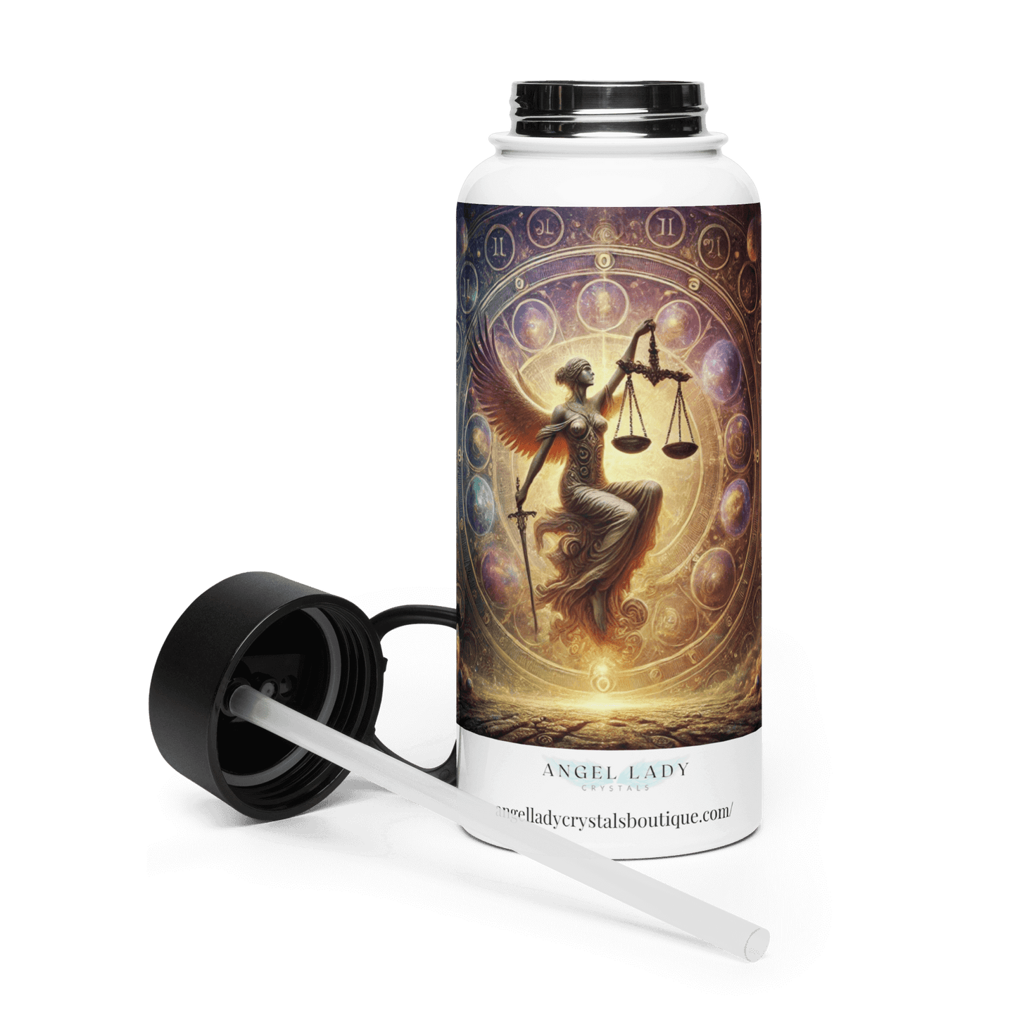 Libra Zodiac Water Bottle | 32 oz Insulated Steel