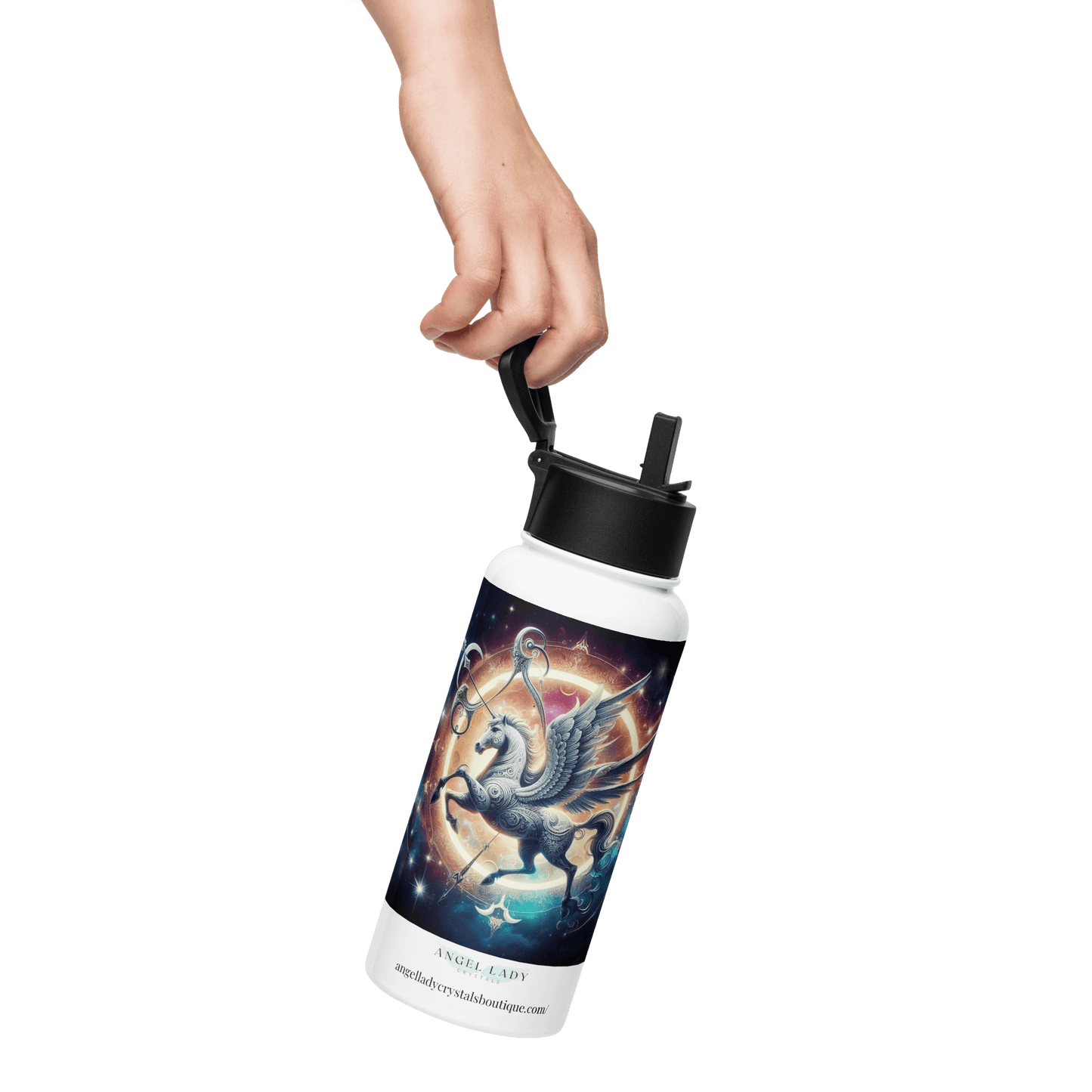 Sagittarius Zodiac Water Bottle | 32 oz Insulated Steel