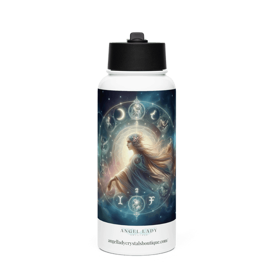 Virgo Zodiac Water Bottle | 32 oz Insulated Steel