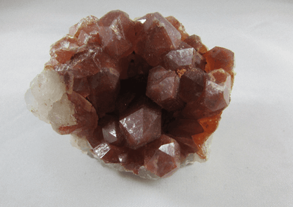 Red Quartz crystal points, natural red quartz, morocco