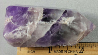 amethyst crystal pillar, polished brazil quartz crystals