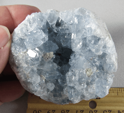 Celestite Geode Crystal Cluster (#5)