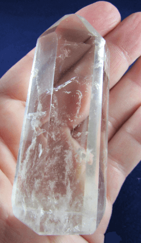 clear quartz crystal pillar, crystal generator, obelisk