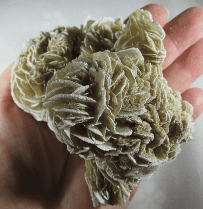 rough barite, desert rose barite crystal cluster, morocco