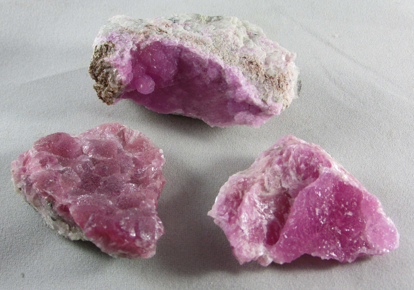 Cobalto Calcite Aphrodite Stone (AM157, 158, 159) Crystals