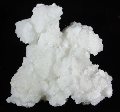 White Aragonite Crystal Cluster Mexico mineral crystal