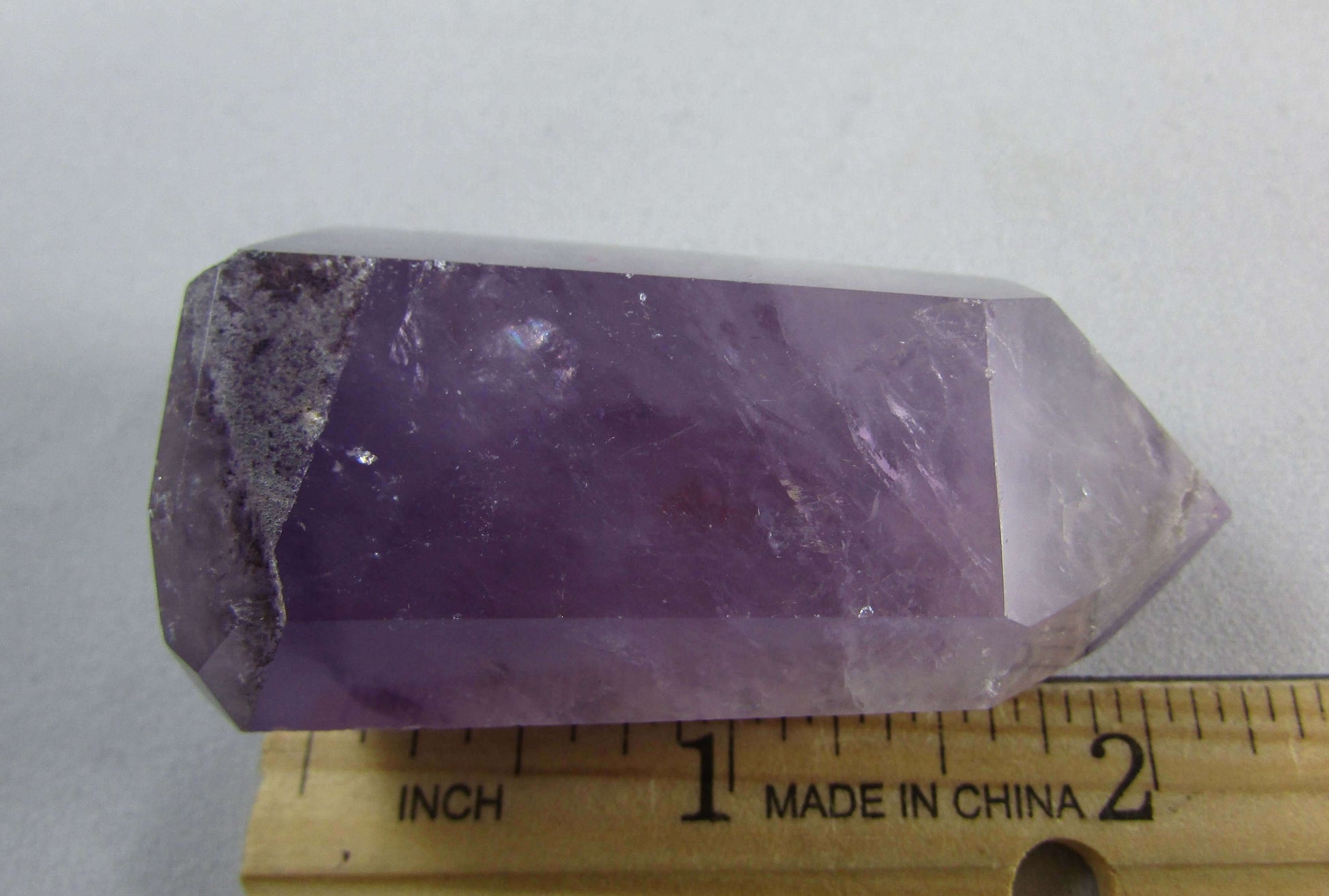 amethyst crystal pillar, polished brazil quartz crystals