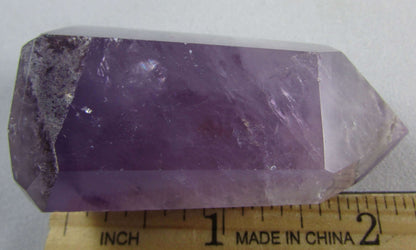 amethyst crystal pillar, polished brazil quartz crystals