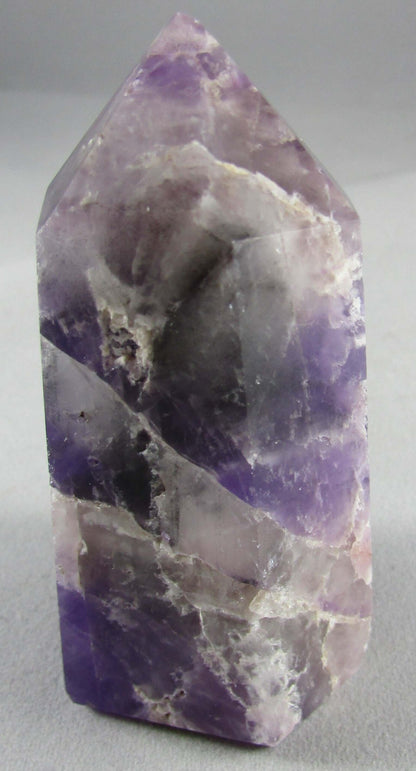 amethyst crystal pillar, polished brazil quartz crystals