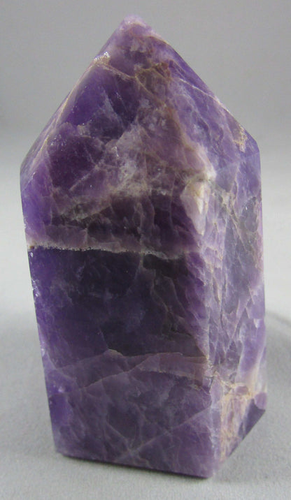 amethyst crystal pillar, polished brazil quartz crystals