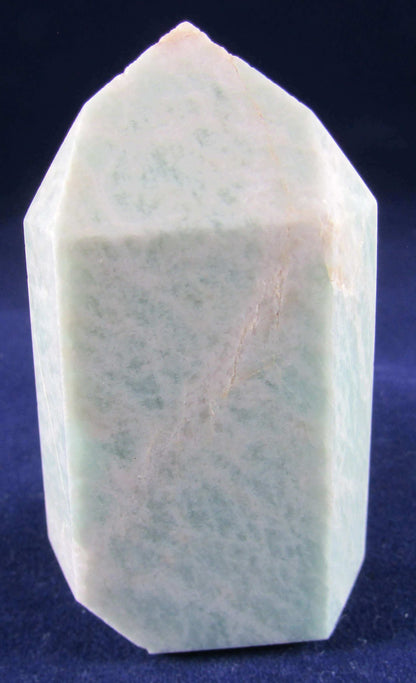 natural amazonite crystal obelisk madagascar