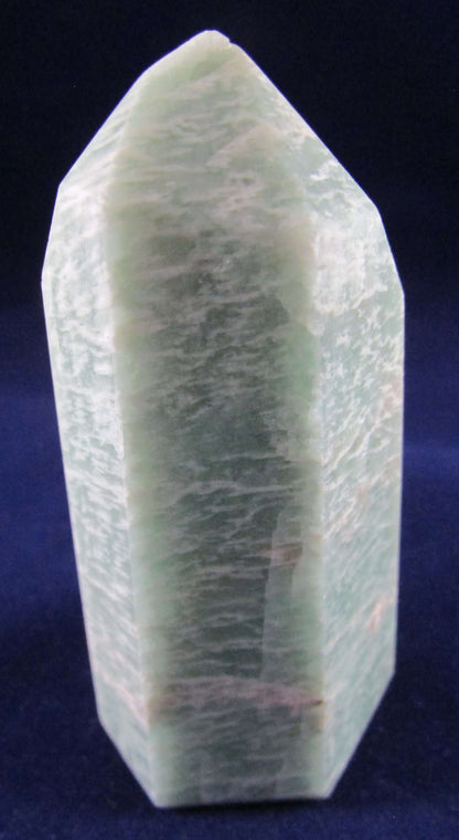 natural amazonite crystal obelisk madagascar