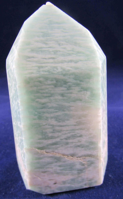 natural amazonite crystal obelisk madagascar