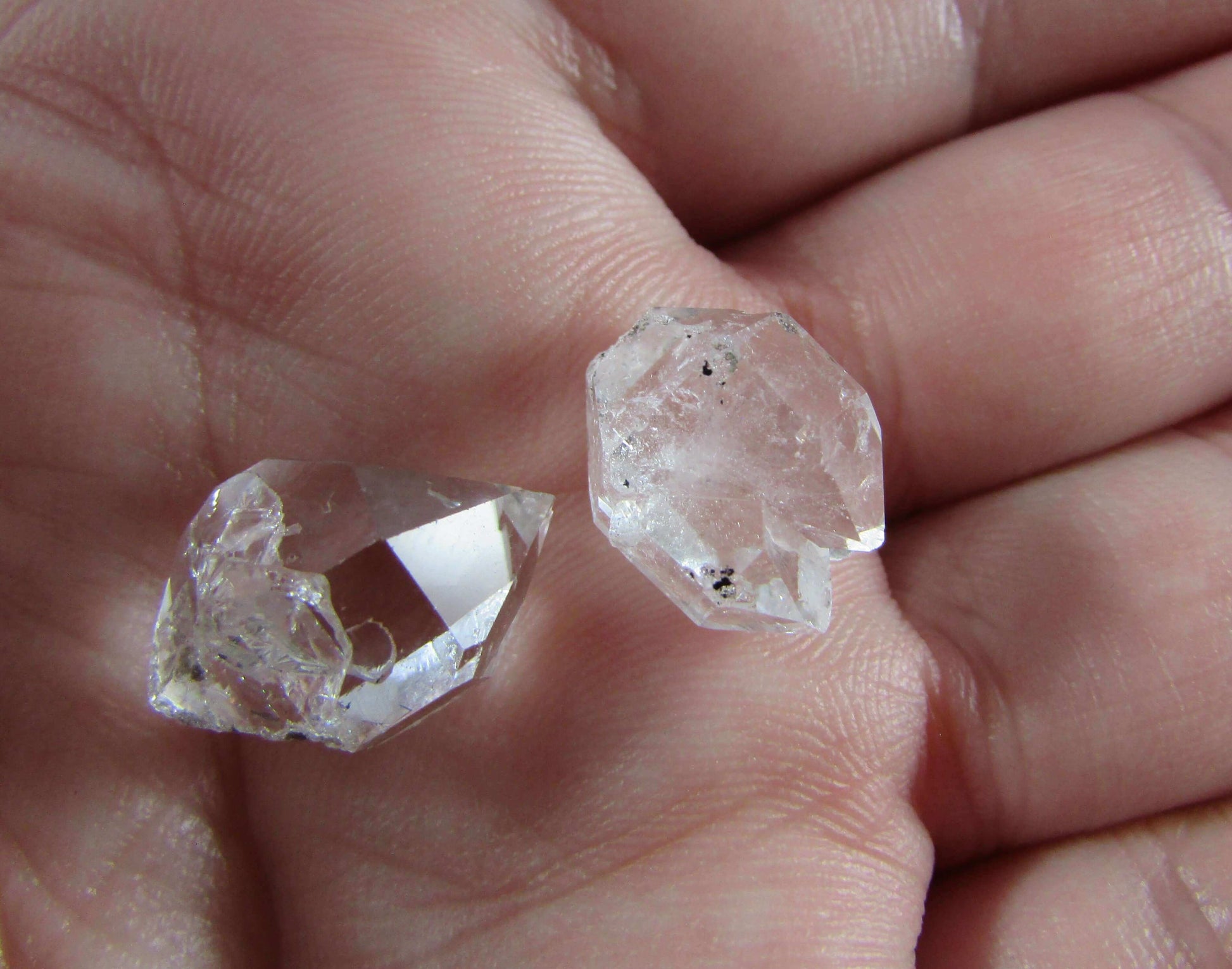 Herkimer Diamond Stone of Ascension Natural Double-Terminated