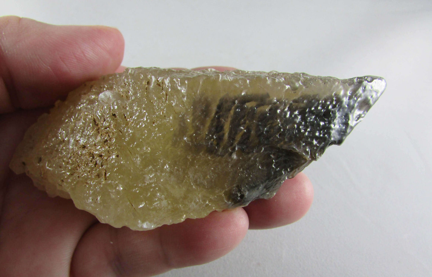 Golden Yellow Dogtooth Calcite, Stellar Beam Calcite (#5) Crystals