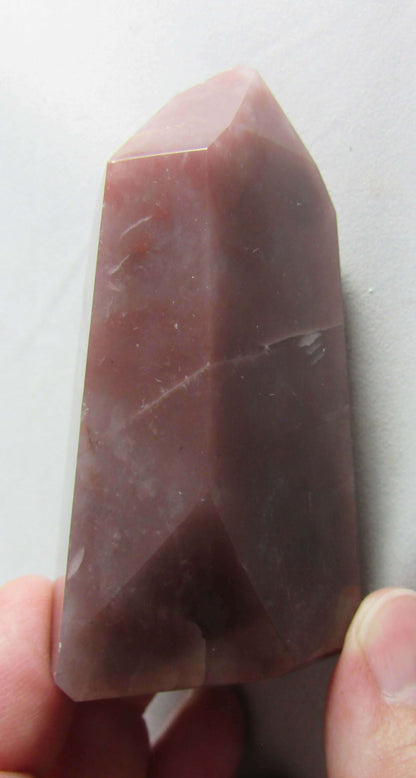 Pink Guava Quartz Obelisk Natural Crystal obelisk brazil crystal