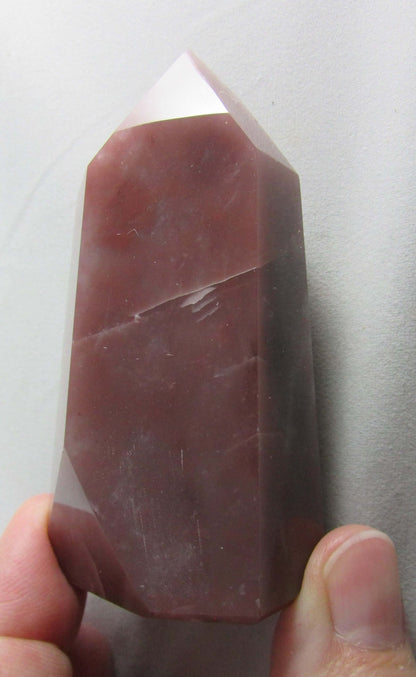 Pink Guava Quartz Obelisk Natural Crystal obelisk brazil crystal