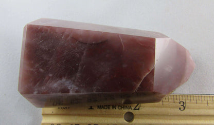 Pink Guava Quartz Obelisk Natural Crystal obelisk brazil crystal