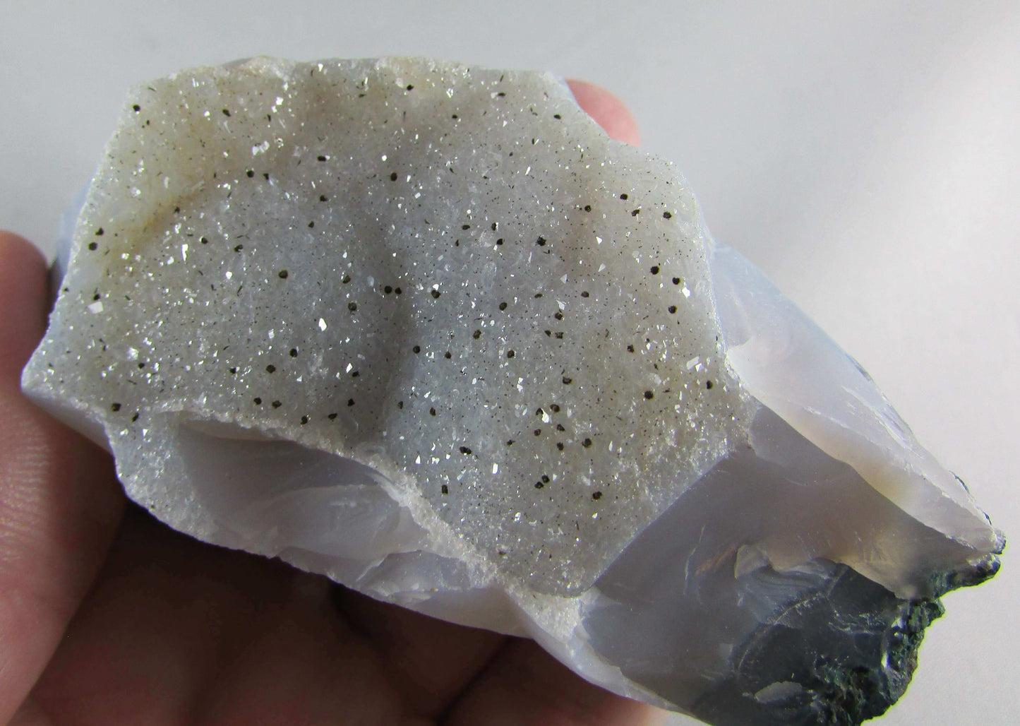 Agate Quartz Druzy, Brazil (BR555) Crystals