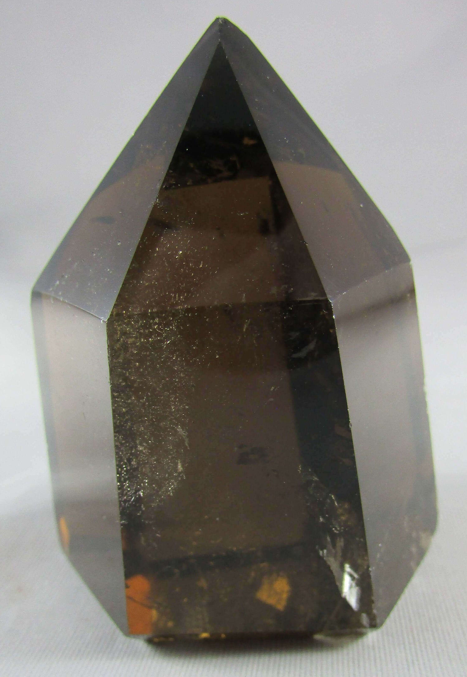 Natural polished Smoky Quartz crystal Obelisk brazil