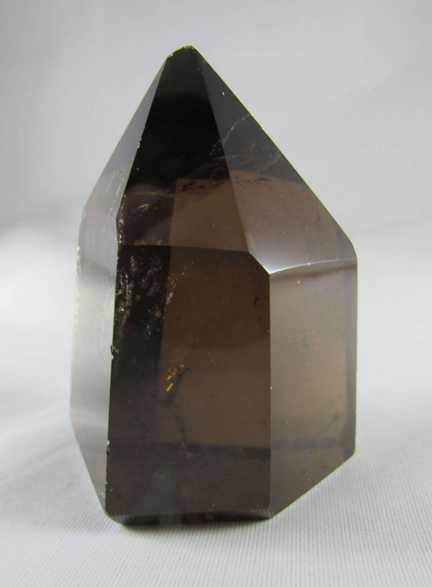 Natural polished Smoky Quartz crystal Obelisk brazil