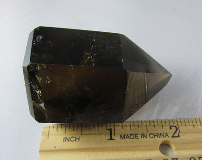 Natural polished Smoky Quartz crystal Obelisk brazil