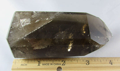 Natural polished Smoky Quartz crystal Obelisk brazil