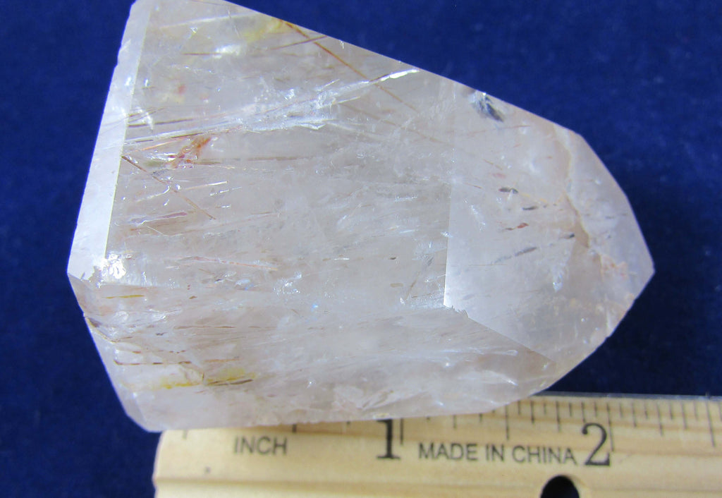 Rutile Quartz obelisk, Rutilated Quartz brazil crystal