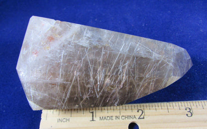 Rutile Quartz obelisk, Rutilated Quartz brazil crystal