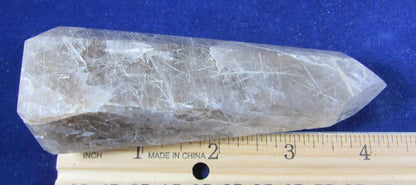 Rutile Quartz obelisk, Rutilated Quartz brazil crystal