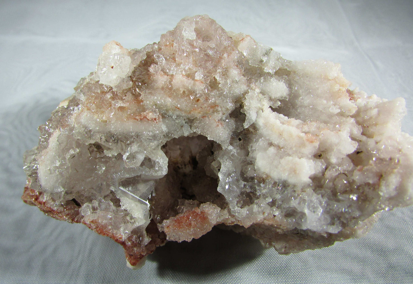 Pink White Amethyst Cluster, Brazil (BR615) Crystals