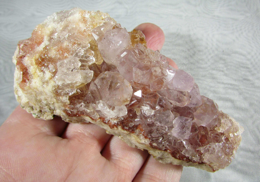 lilac amethyst crystals, genuine amethyst cluster, brazil