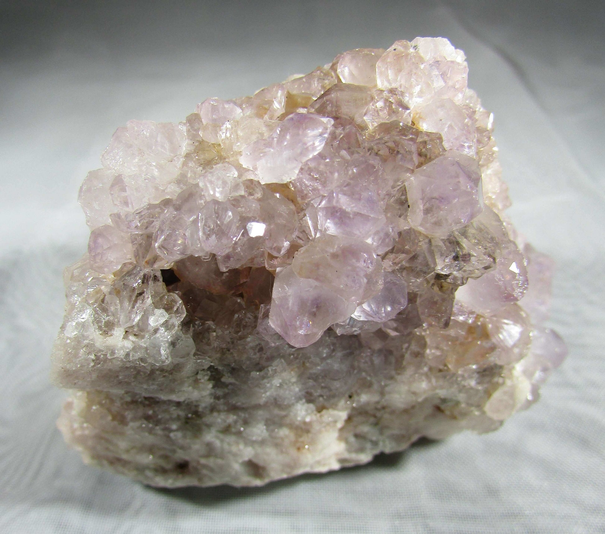 lilac amethyst crystals, genuine amethyst cluster, brazil