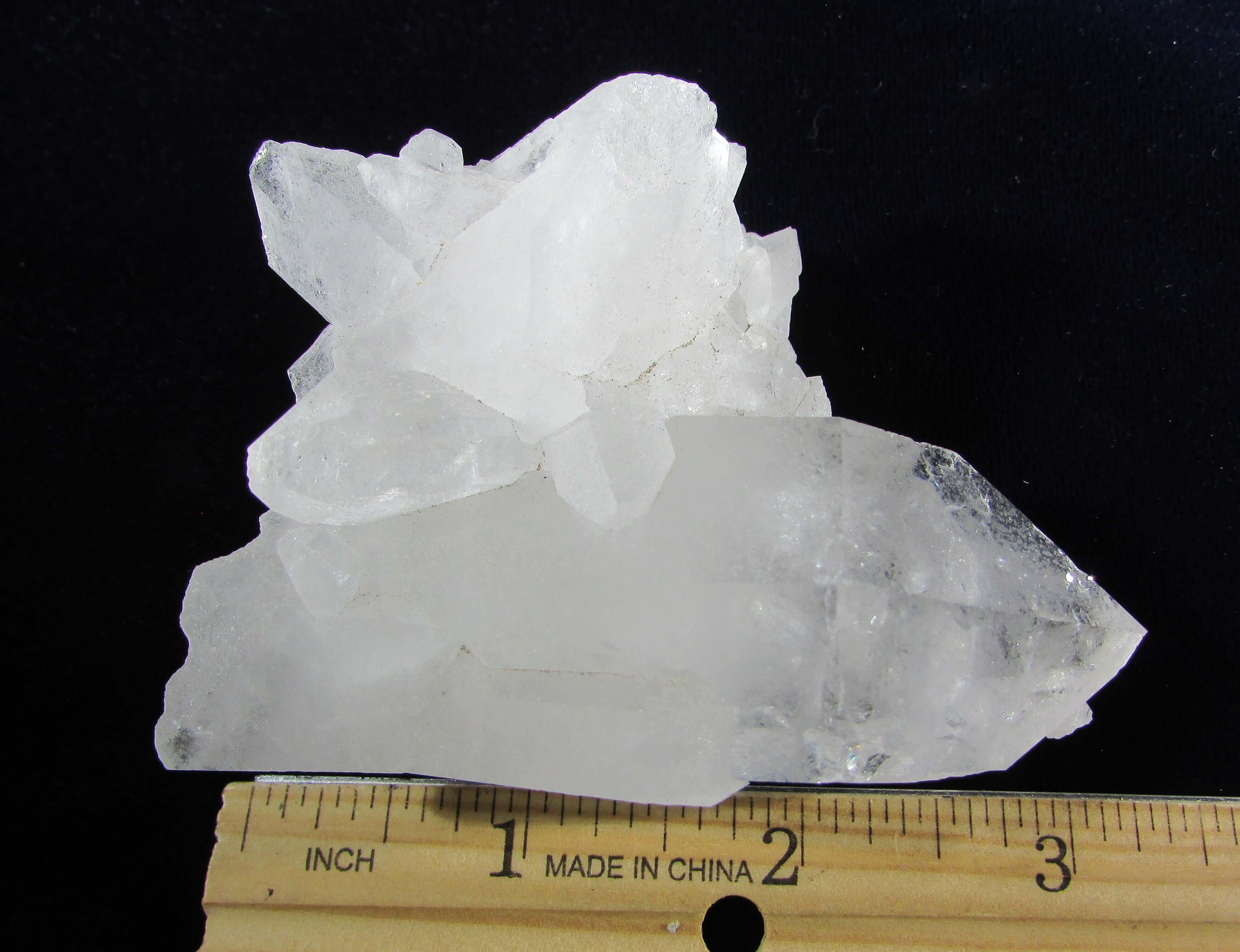 Clear Quartz Crystal Cluster (Brazil) – Master Healer, Protection & Manifestation Amplifier