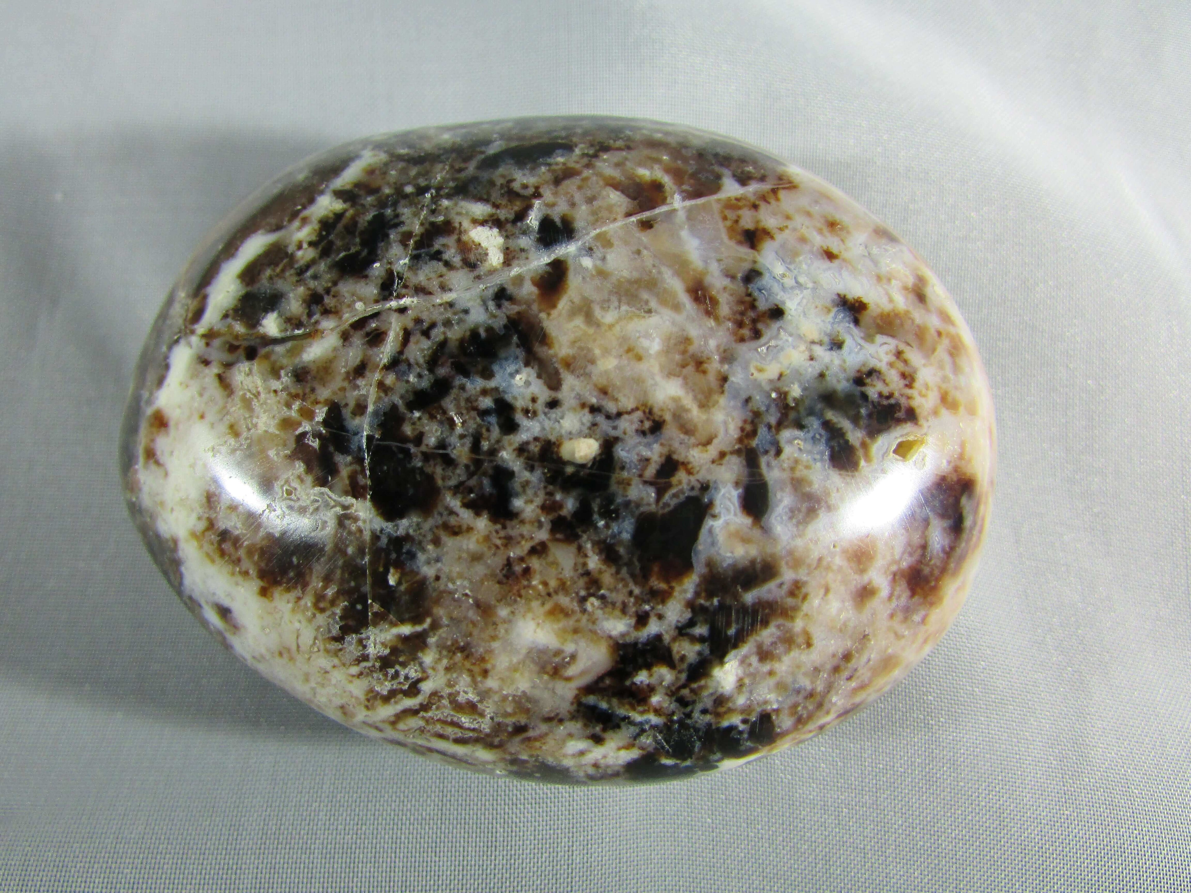 Black Opal Palmstone – Divination, Mystical Magick & Manifestation Power