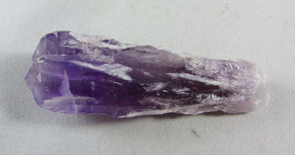 bahia amethyst crystal, natural unpolished brazil quartz