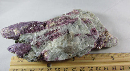 natural red black tourmaline unpolished brazil mineral