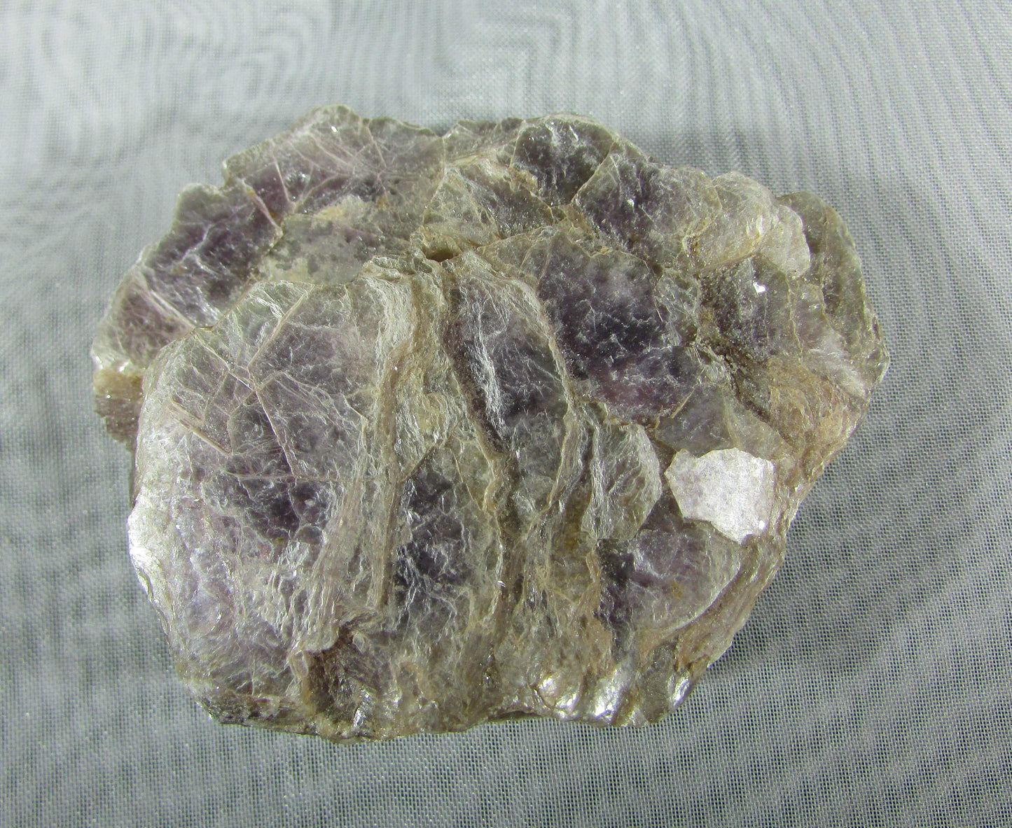 Lepidolite Palmstone, Unpolished  (FTM352) Crystals