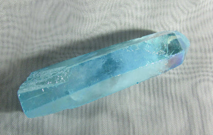 aqua aura quartz crystal, healing stones