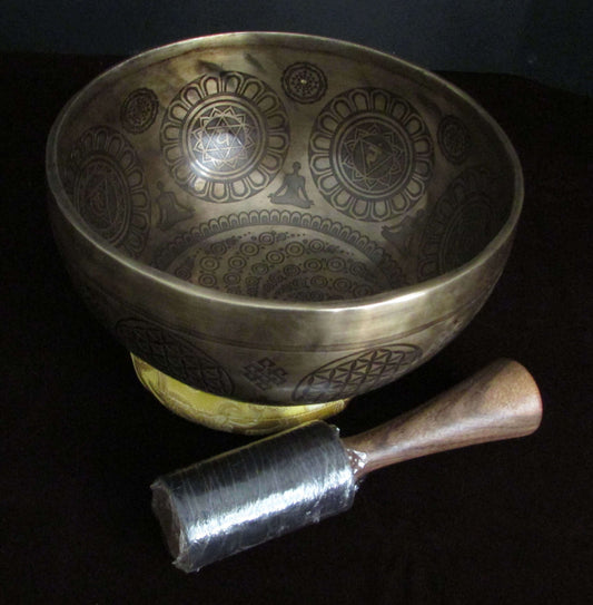 singing bowl, sound therapy, energy clearing