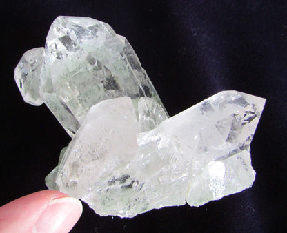 cathedral quartz crystal, water clear himalayan quartz