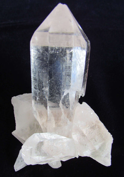 cathedral quartz crystal, water clear himalayan quartz