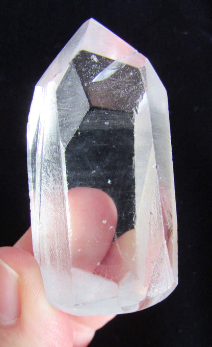 angel feather quartz crystal, quartz point, himalayan quartz